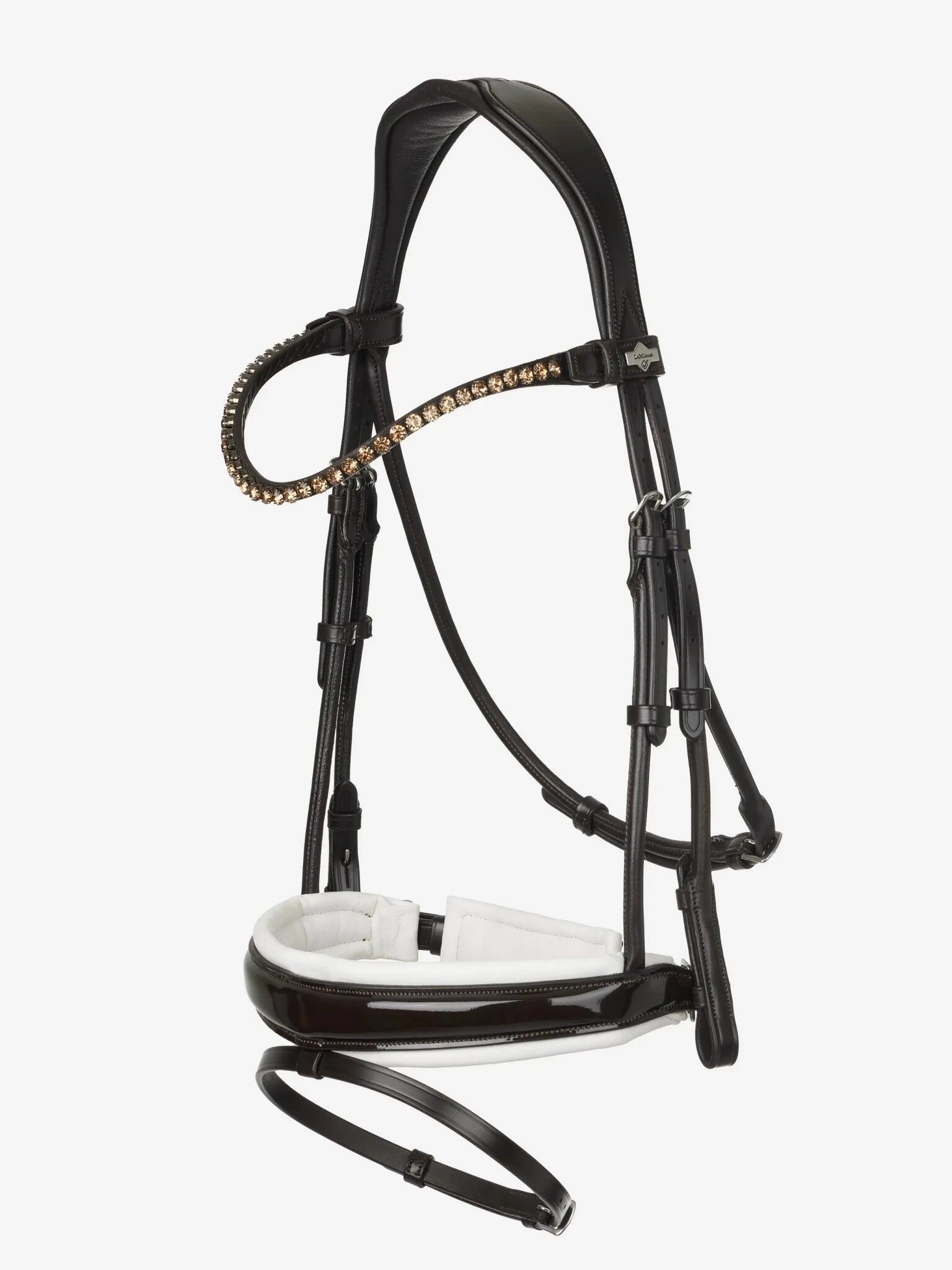 Lemieux Kudos Patent Dressage Hoofdstel Bruin - 3/7