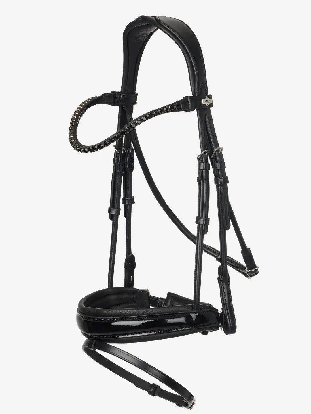 Lemieux Kudos Patent Dressage Hoofdstel Bruin - 2/7
