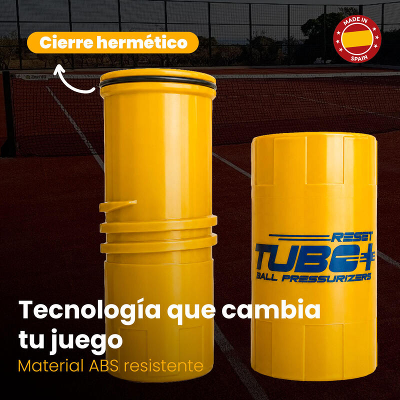 Presurizator pentru mingi de tenis și padel : TuboX3 Gold