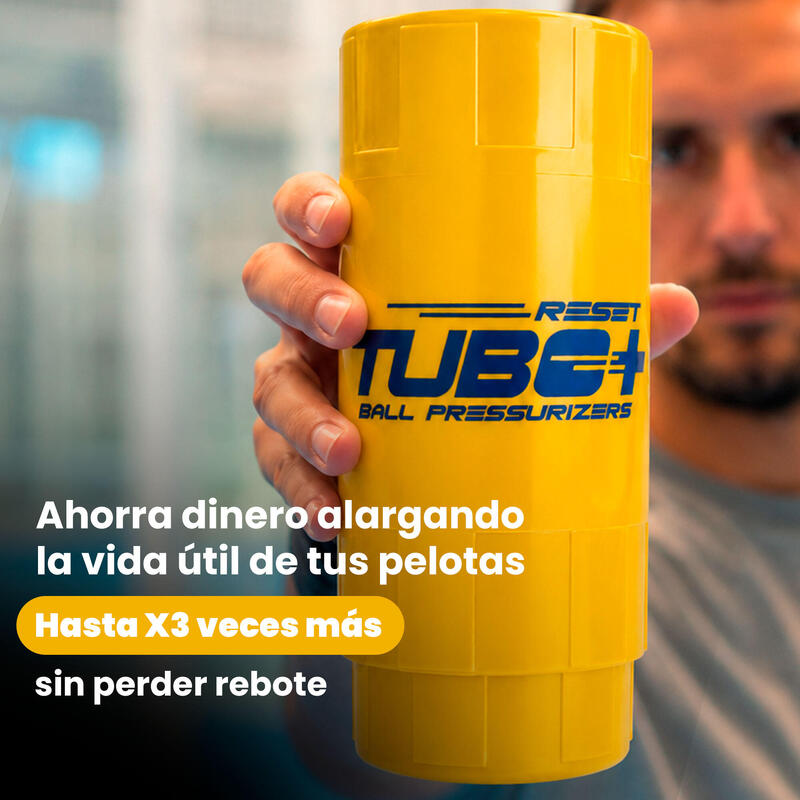 Presurizator pentru mingi de tenis și padel : TuboX3 Gold