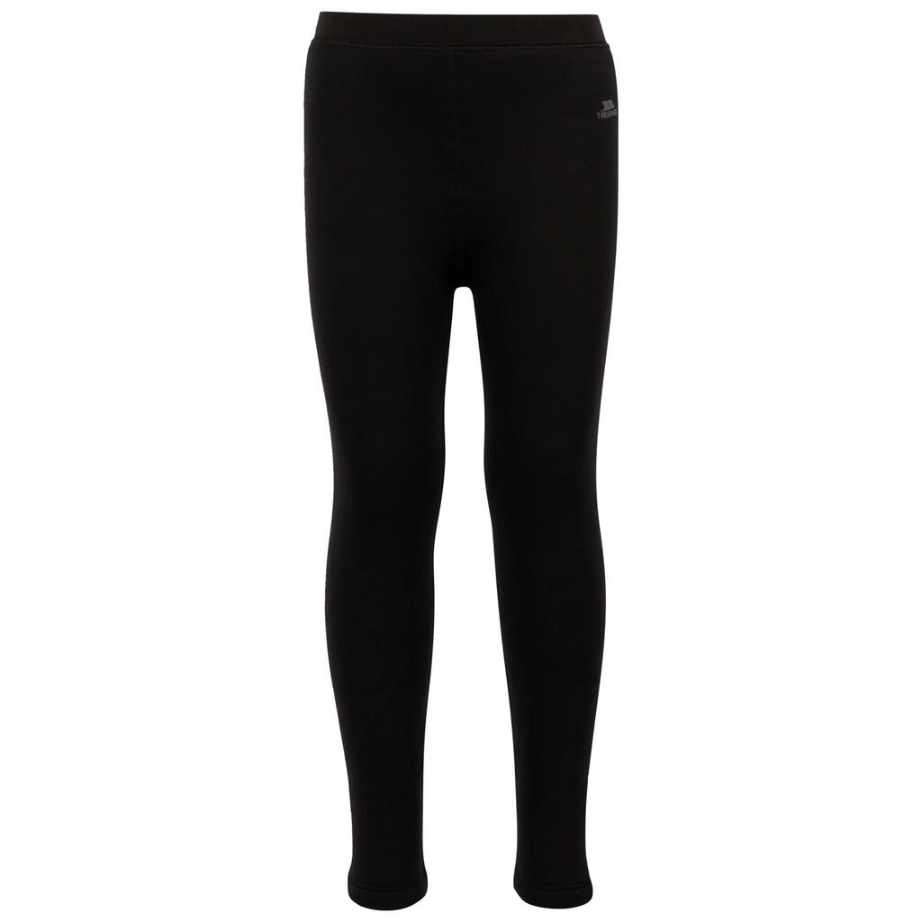 Girls Thermal Soft Elastic Waistband Sherpa Lined Leggings - Fuzzy