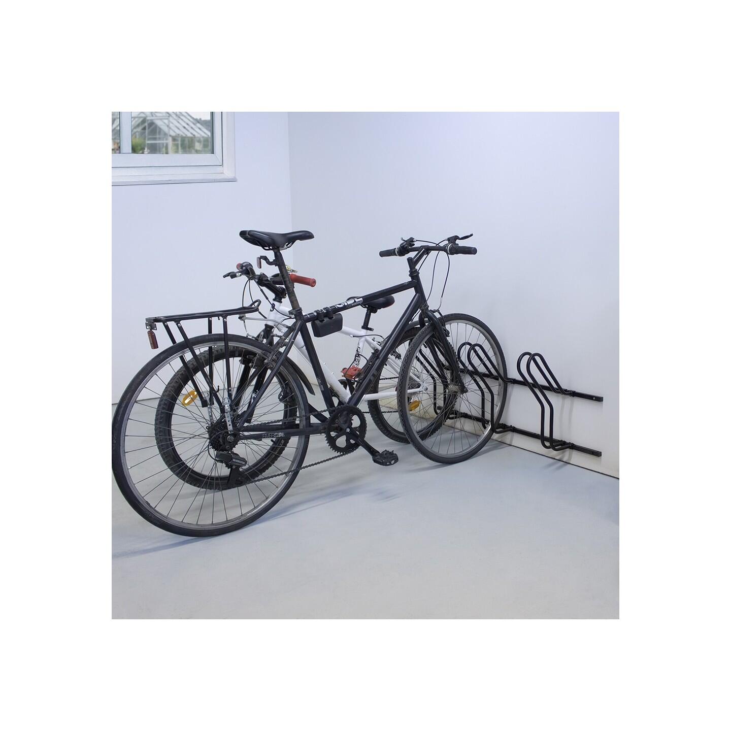 Râtelier 3 vélos Cyclo en métal noir 107 x 48 x 29,5 cm 5/7