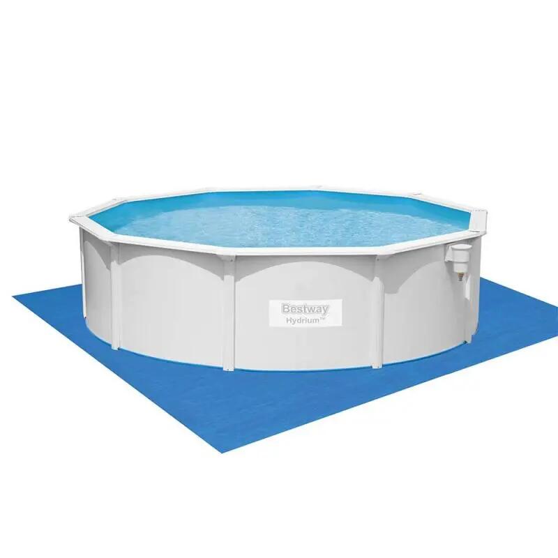 Piscină Hydrium 460x120 cm, cadru metalic, culoare gri 3/5