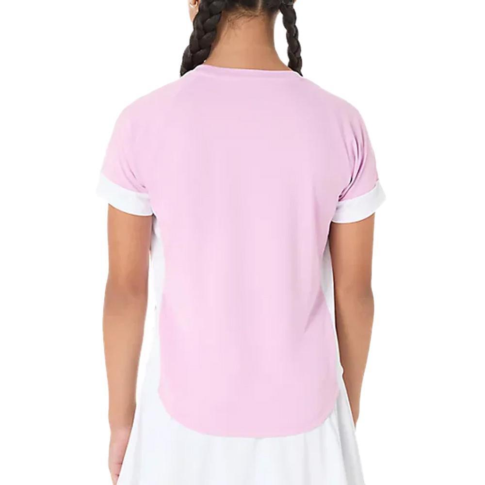 T-Shirt Asics Rosa da Ragazza 2044A045 2/7