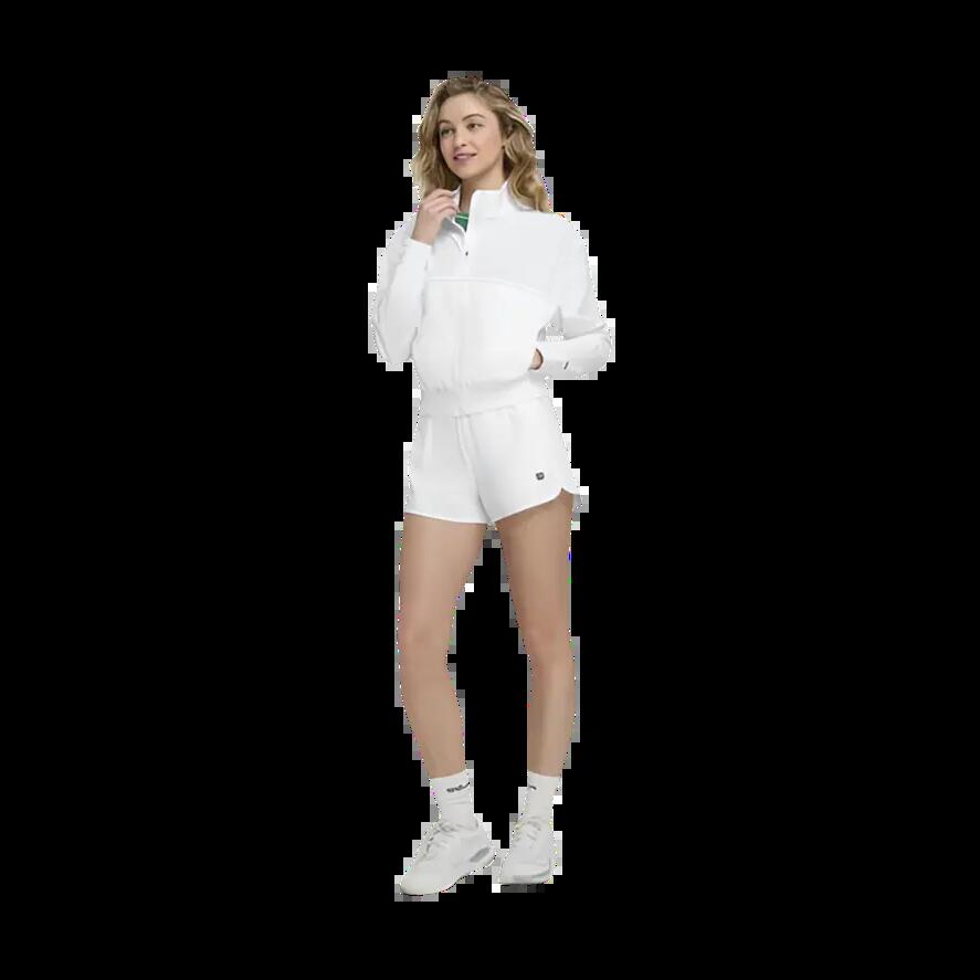 TEAM WARM-UP JACKET WHITE WOMAN
