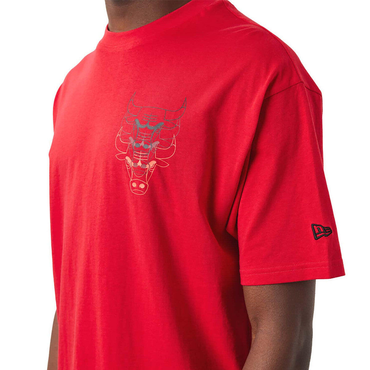 T-shirt New Era Chicago Bulls NBA Oversize 5/5