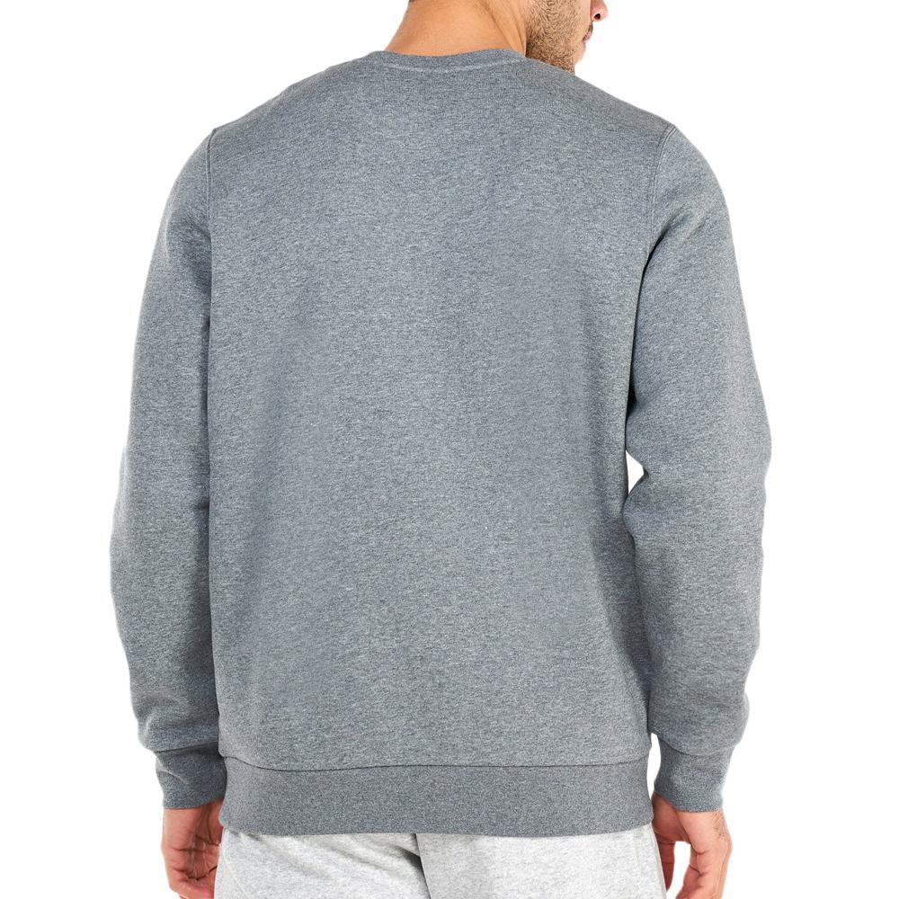 Felpa Uomo Under Armour Essential Fleece Girocollo Grigia 2/6