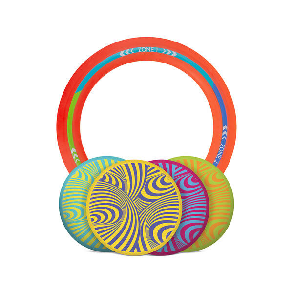 Waboba Backnine – Outdoor Disc Golf Game, Family Set for Beach and Garden 2/2