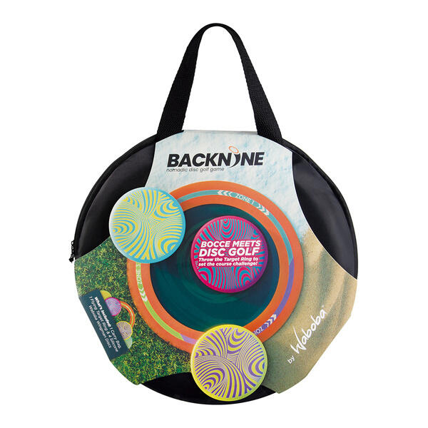 Waboba Backnine – Outdoor Disc Golf Game, Family Set for Beach and Garden