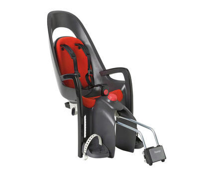 Caress-kinderfietszitje voor framebuis, rood