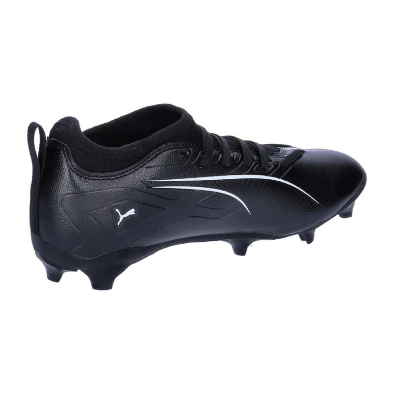 Ghete de fotbal ULTRA 5 MATCH FG/AG Tineret PUMA Black White