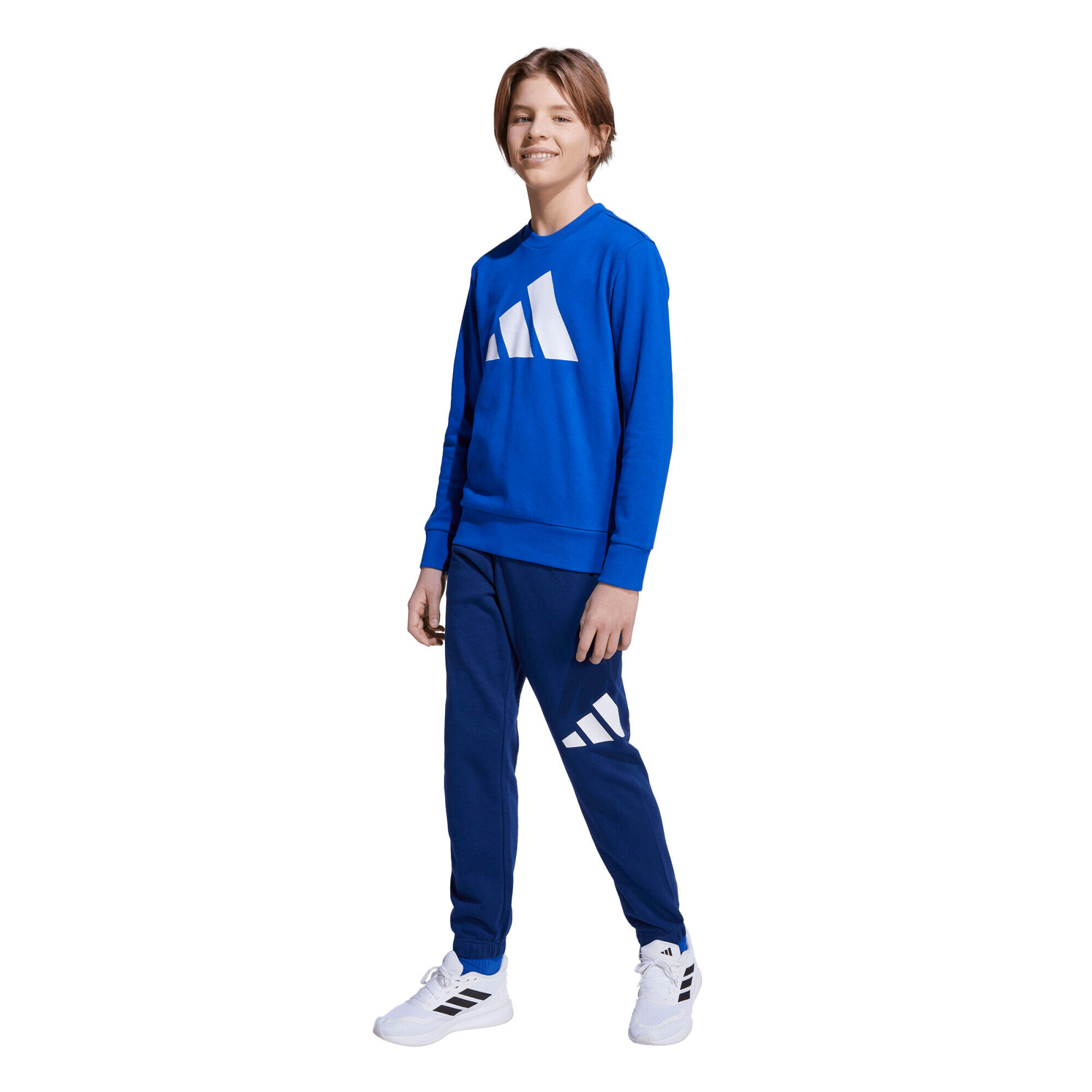adidas Kinder Trainingsanzug J BL FT JOG 240 8/9