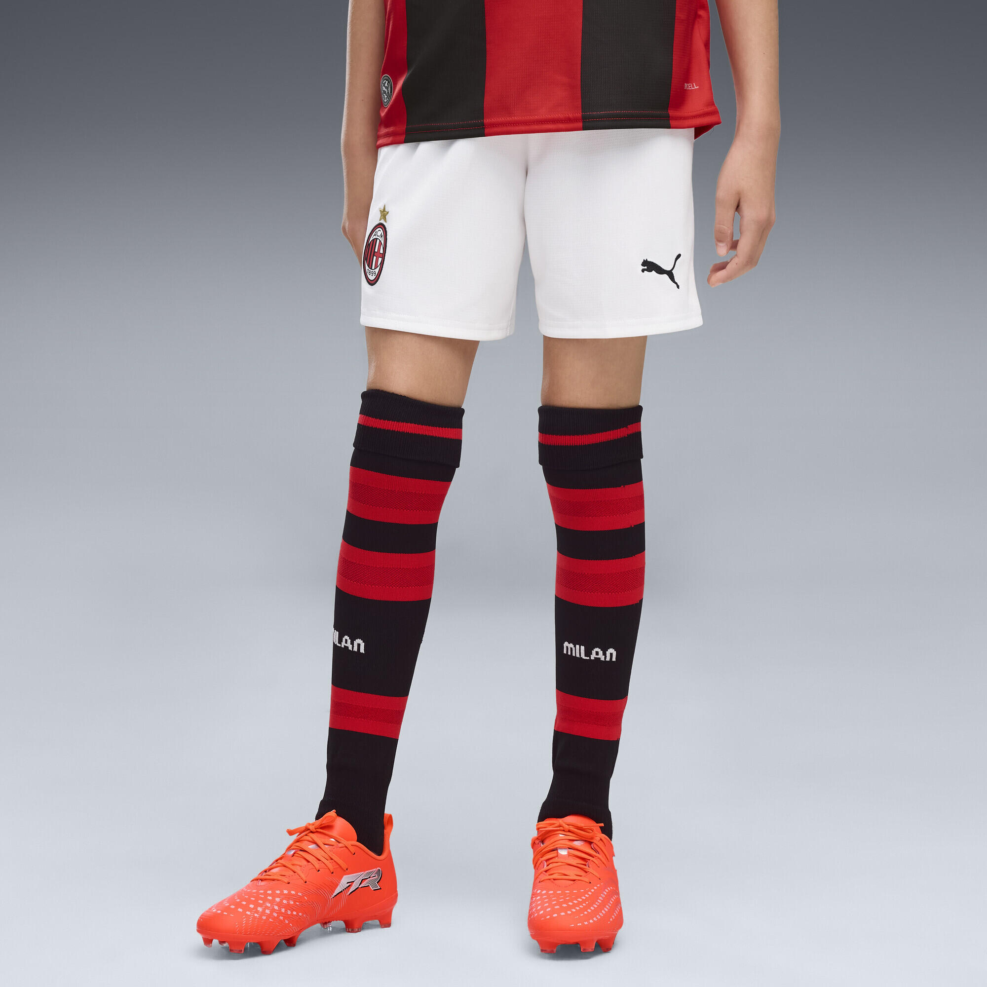 AC Milan 26/27 wedstrijdshort voor jongeren PUMA 4/5