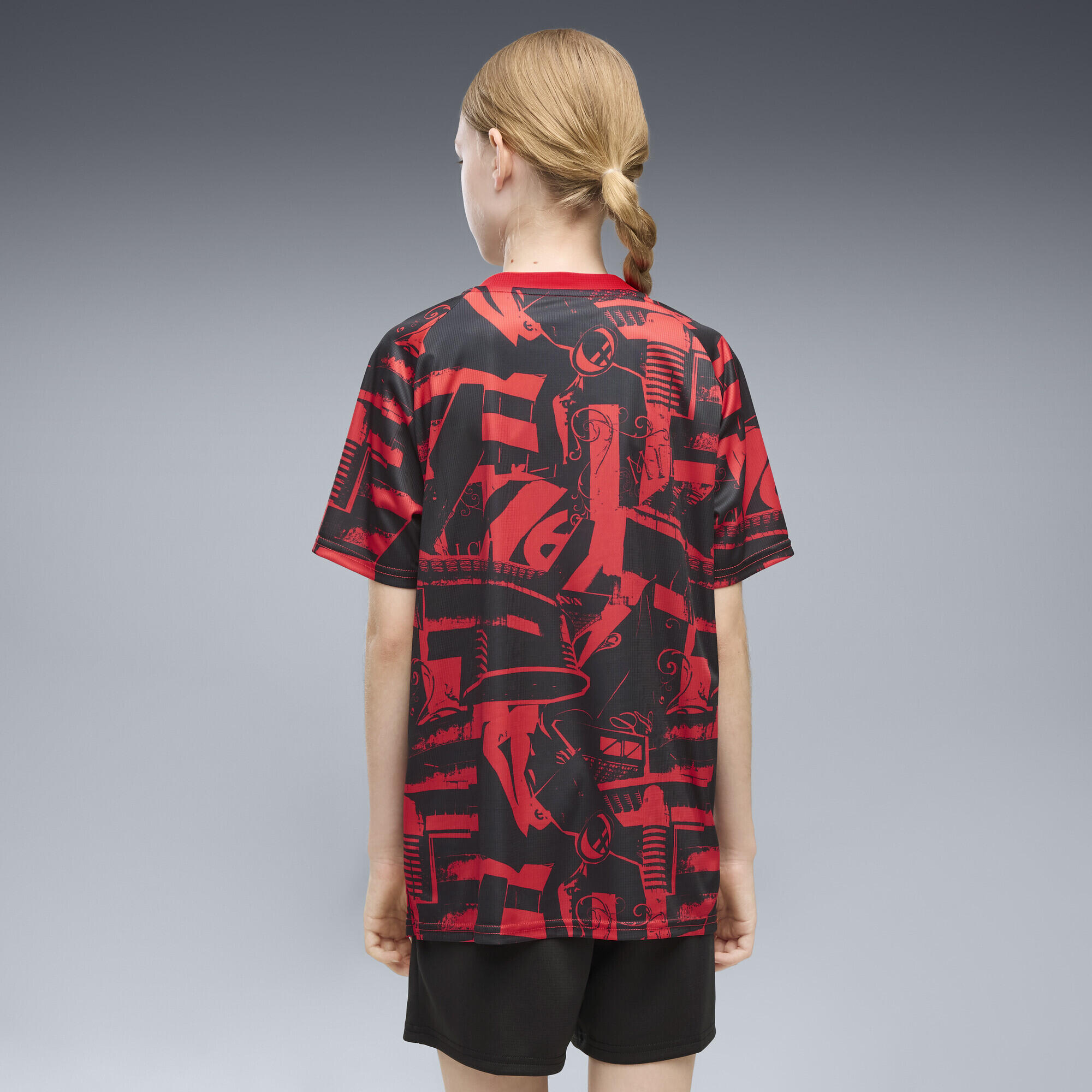 Młodzieżowa koszulka rozgrzewkowa AC Milan PUMA 3/5