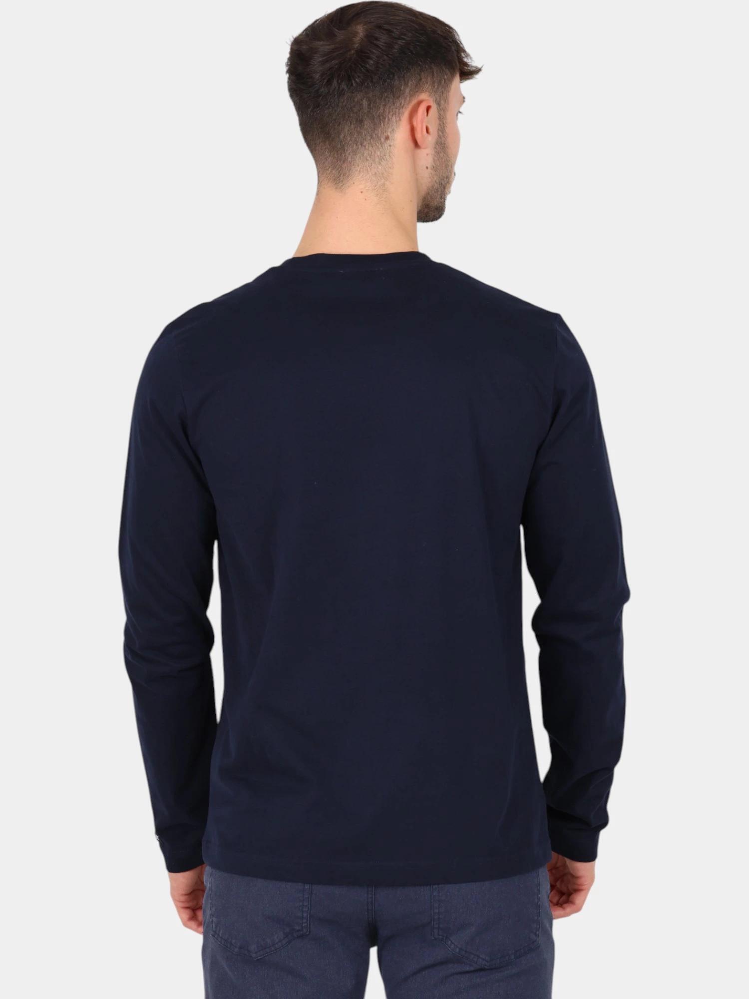 T-shirt manches longues homme JONSITEE - bleu marine 3/5