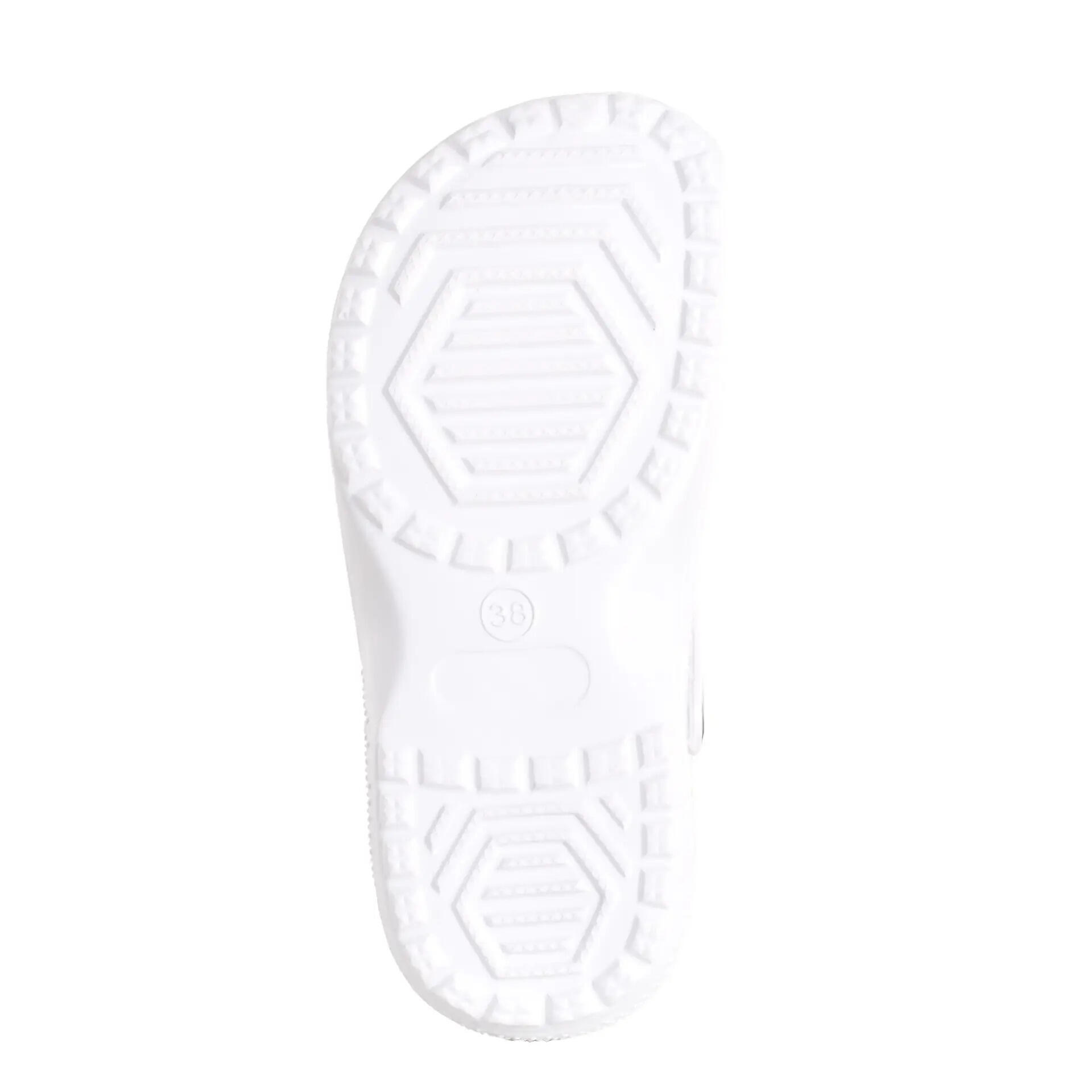 Clog Softee Hexagon Blanco 2/3