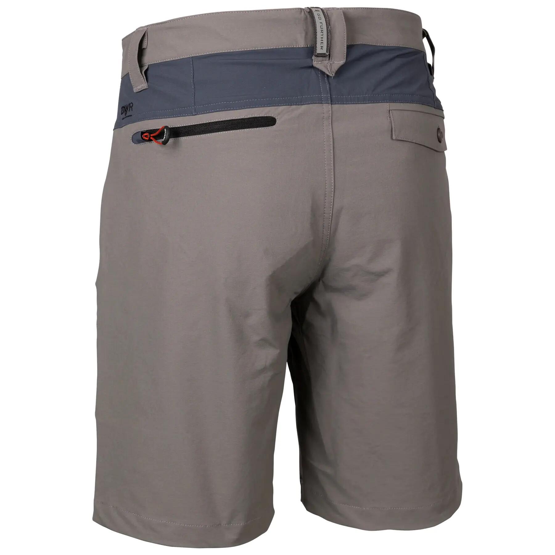 Trespass Daars - Shorts de Aventura Masculino Cinza Tempestade 4/7