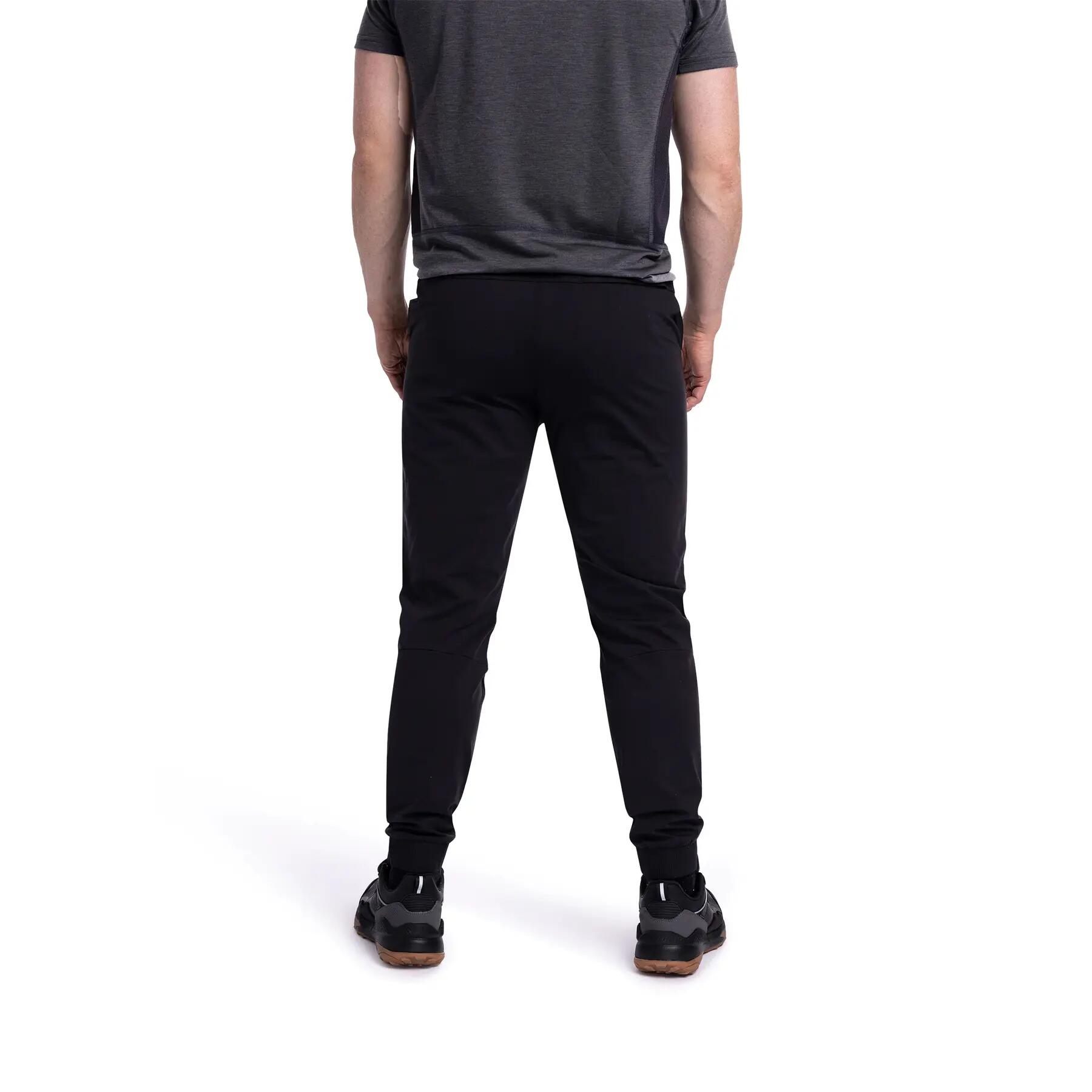 Dlx Rogers - Pantaloni uomo Dlx Softshell Neri 3/5