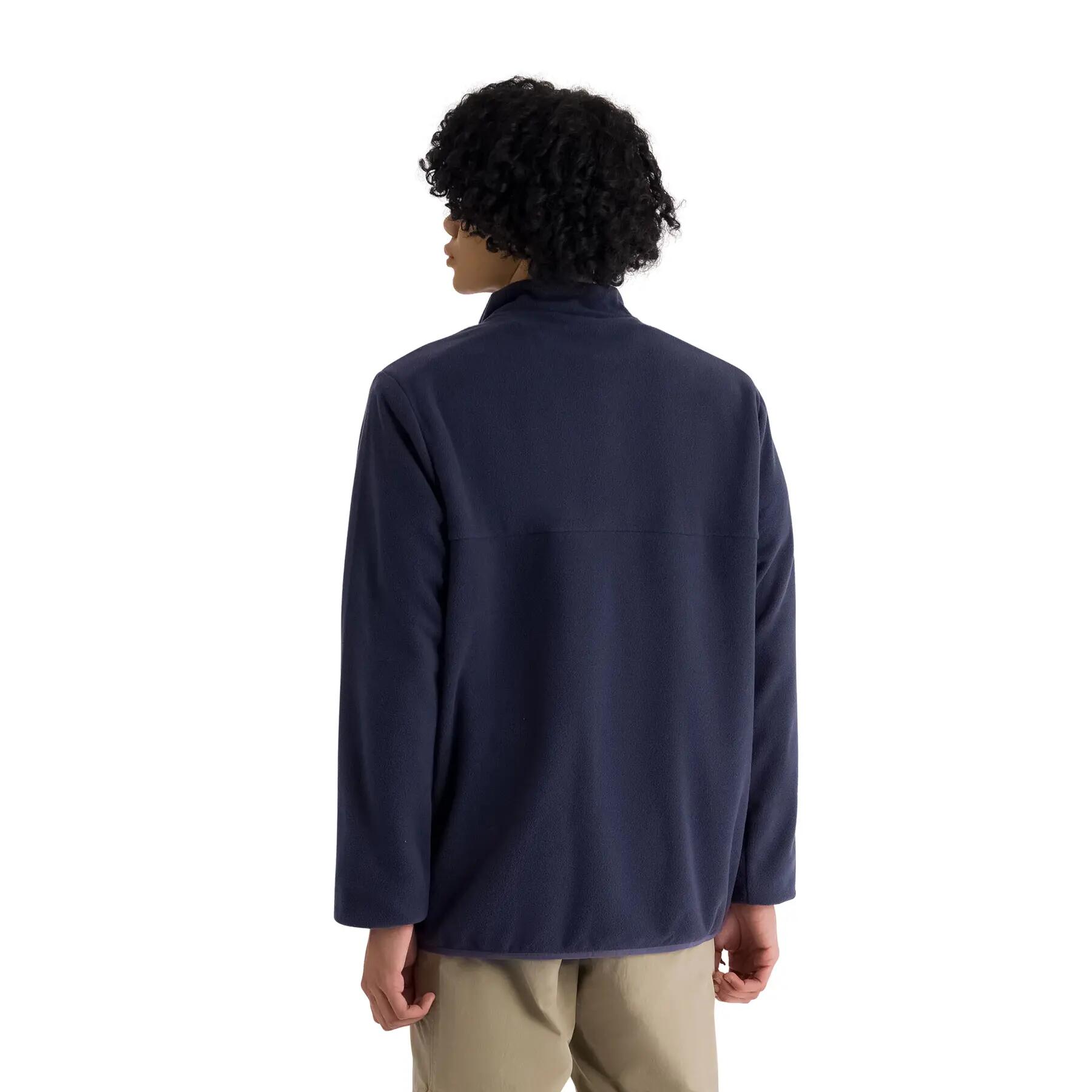 Mens Anti Pilling Chest Zip Pocket Fleece Top - Hosta 5/5