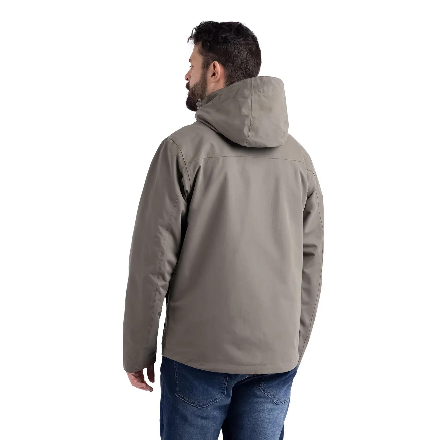 Herren Regenjacke Griminish mit Karomuster und wasserdichtem Futter 3/5