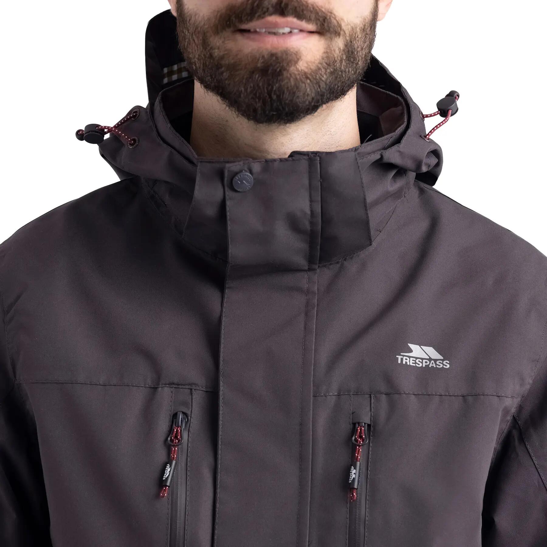 Herren Regenjacke - Griminish mit Karomuster 5/5