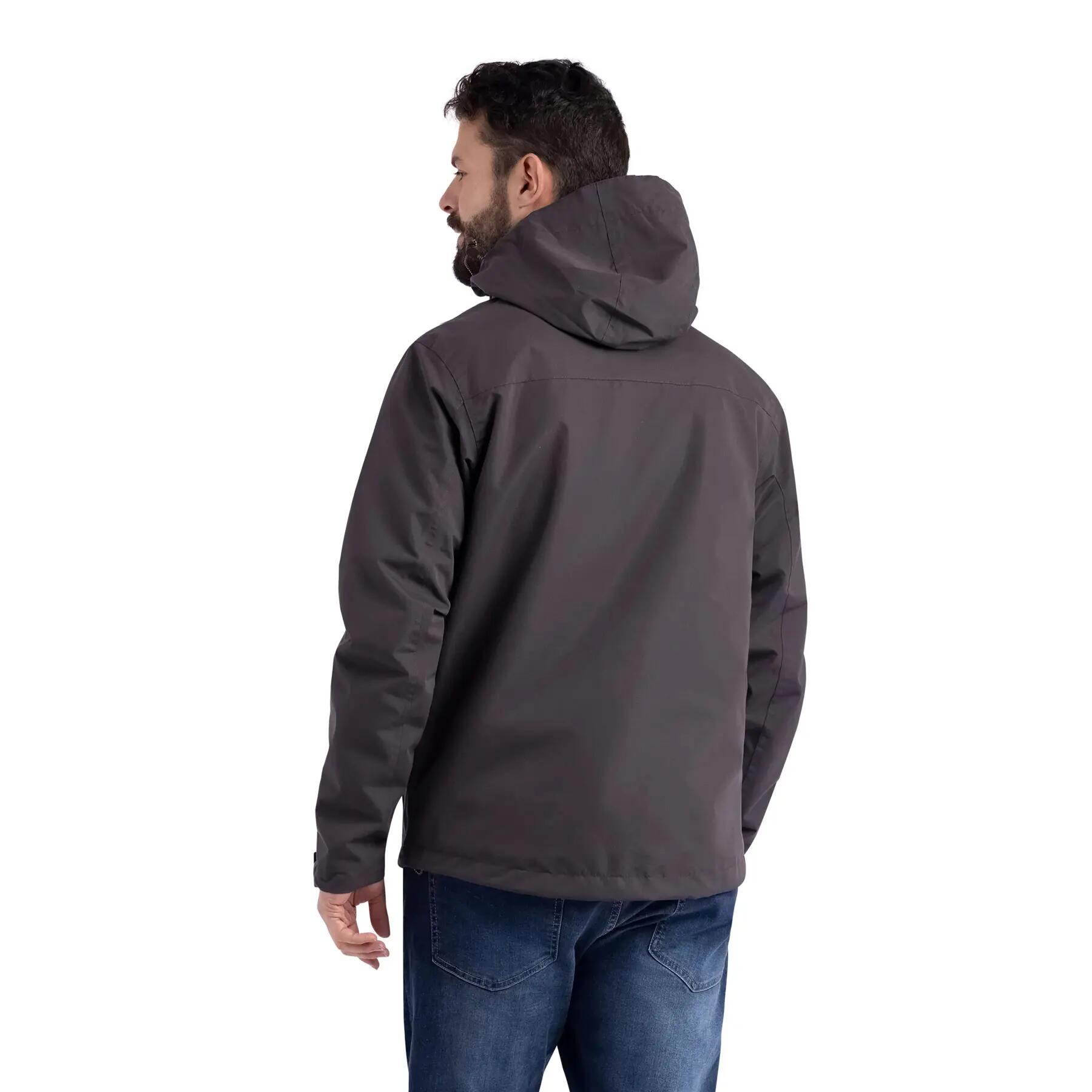 Herren Regenjacke - Griminish mit Karomuster 4/5
