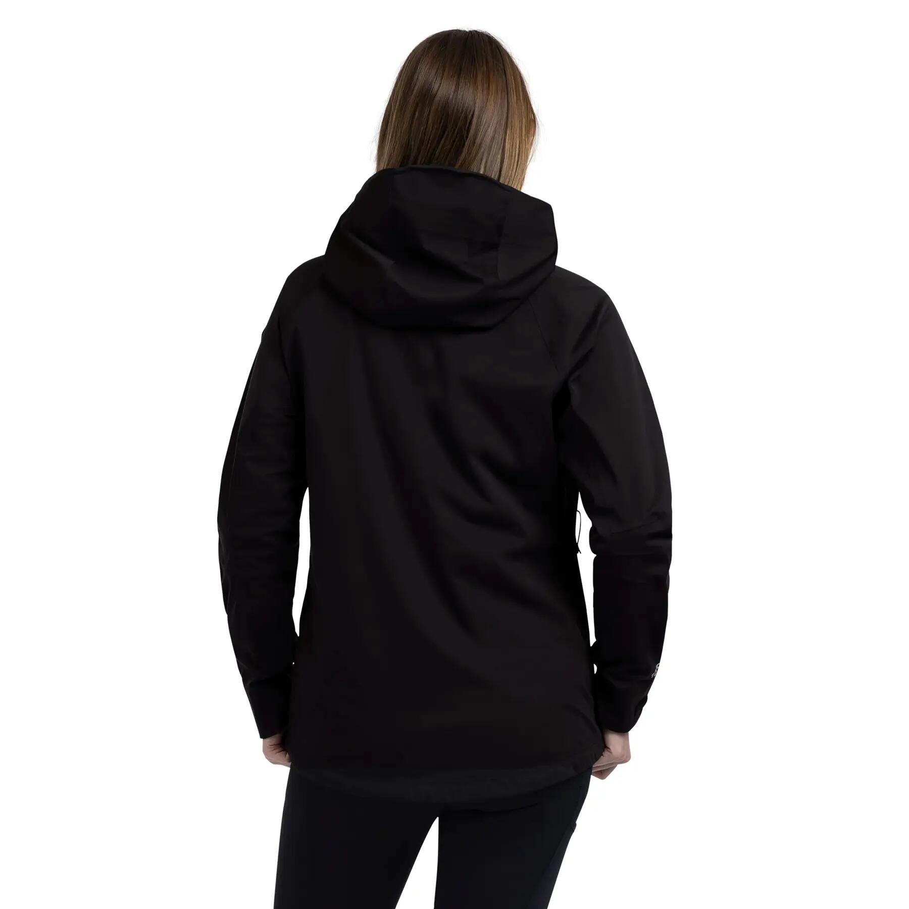 Dlx Justine- Dames Dlx Regenkleding Zwart 4/5