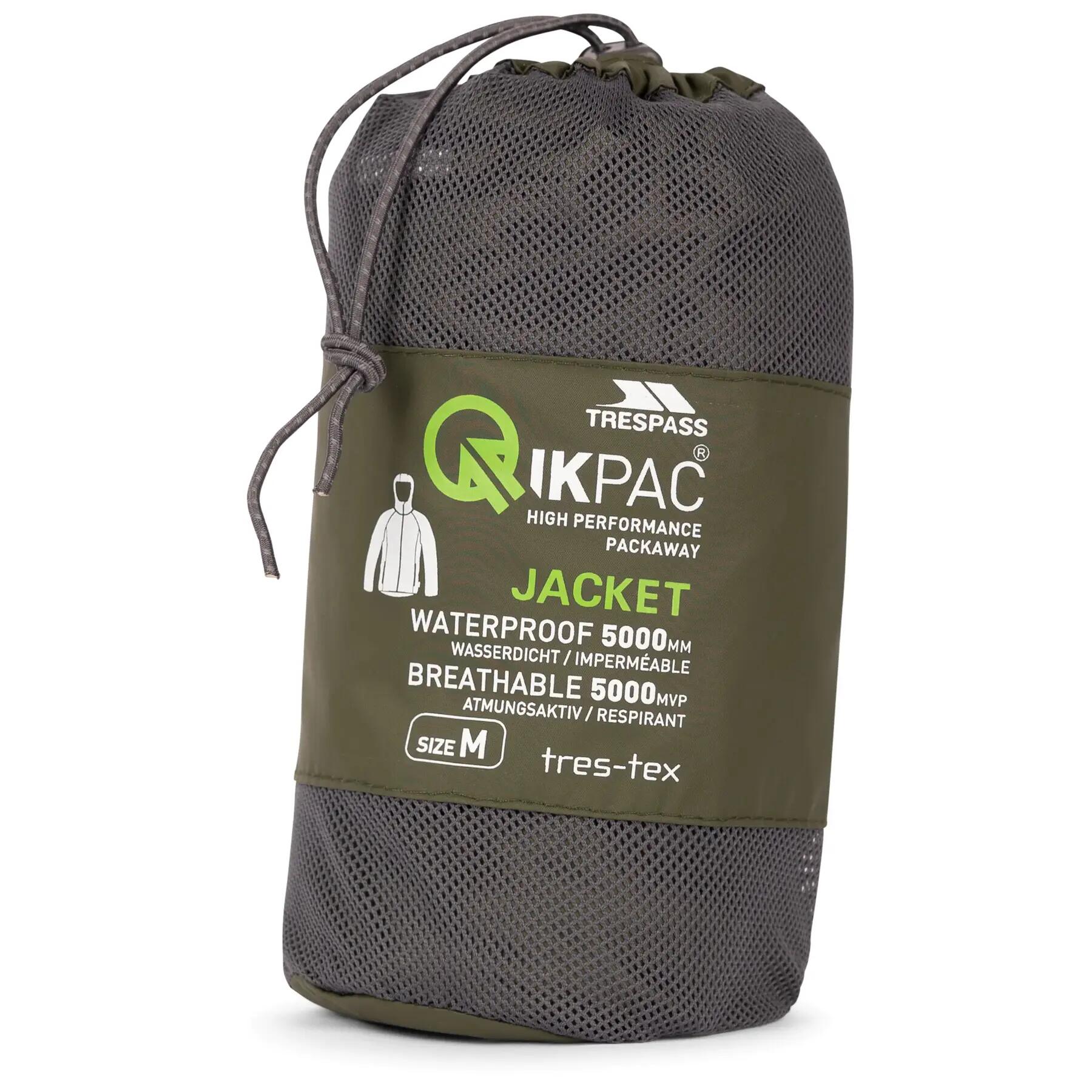 Trespass QIKPAC X Unisex Shell-Jacke 5/7