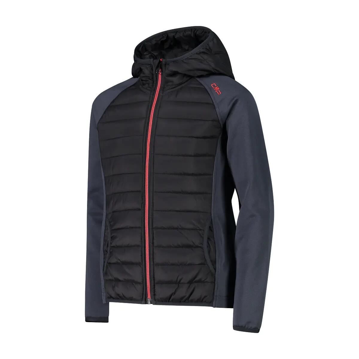 Girl's hybrid waterproof hoodie jacket CMP 2/3