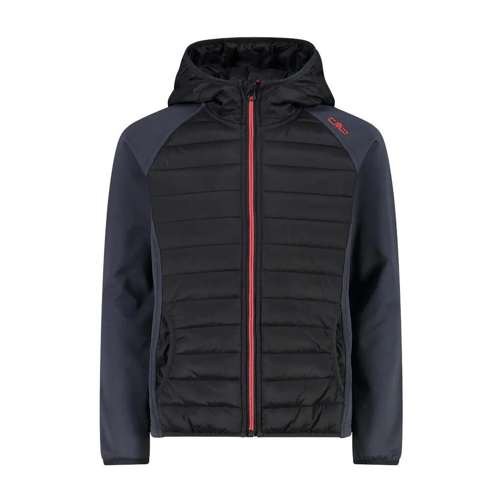 Girl's hybrid waterproof hoodie jacket CMP