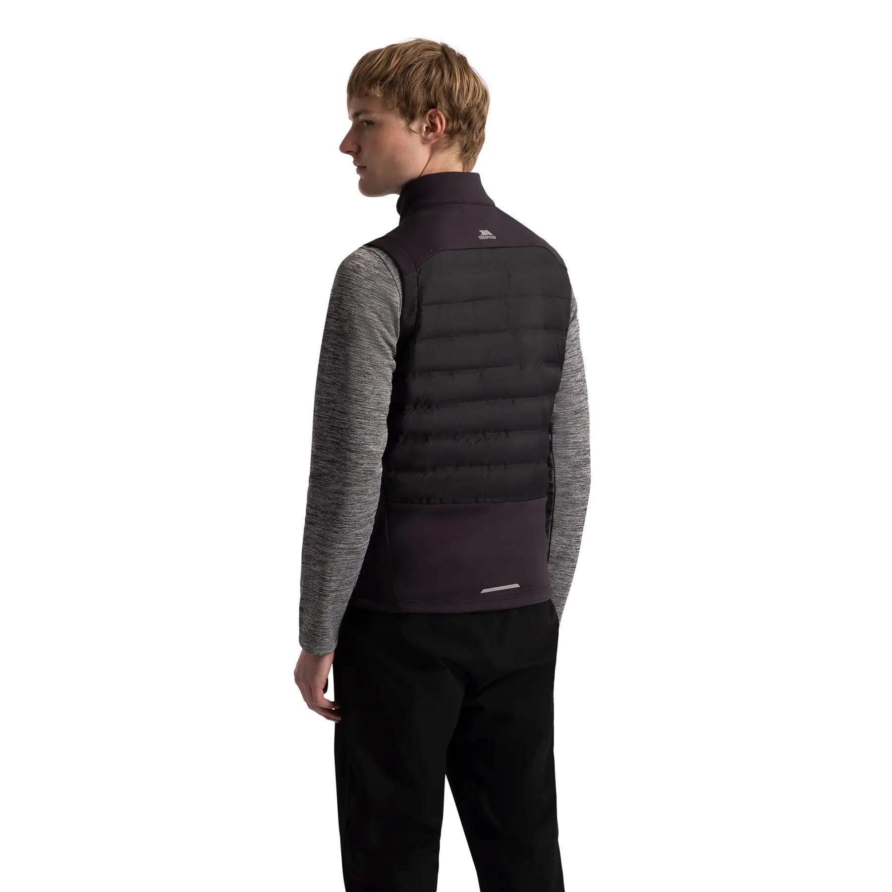 Trespass Alsek - Gilet hybride actif pour homme noir 5/5