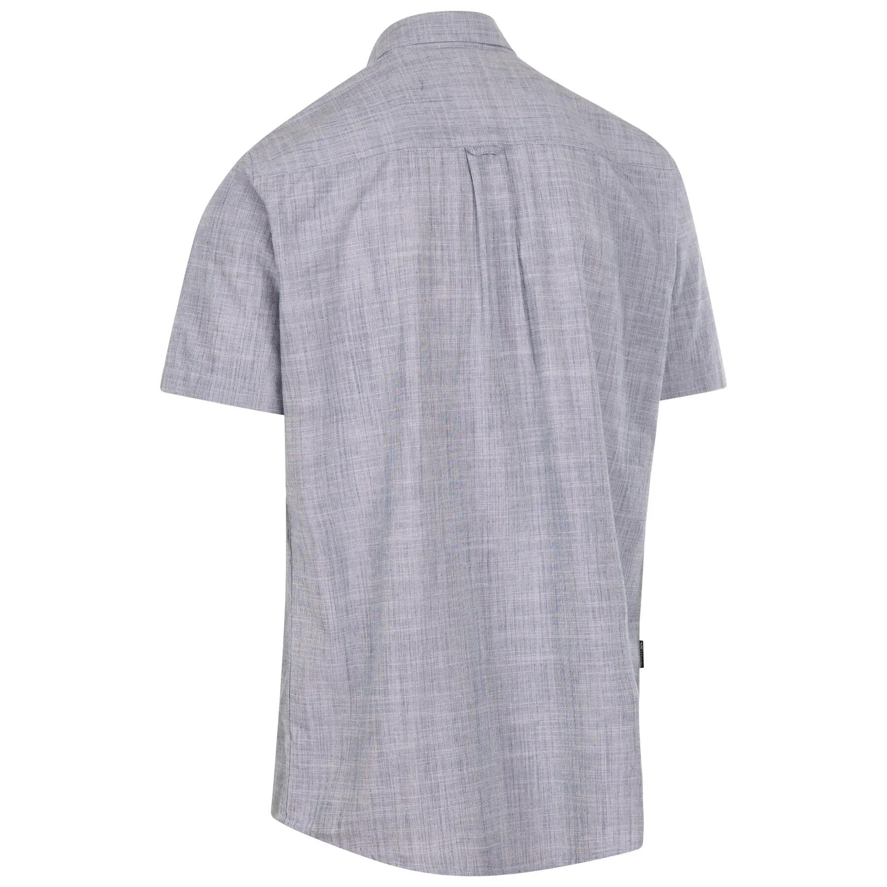 Trespass Basham - Chemise tissée décontractée pour homme Paon foncé 2/2