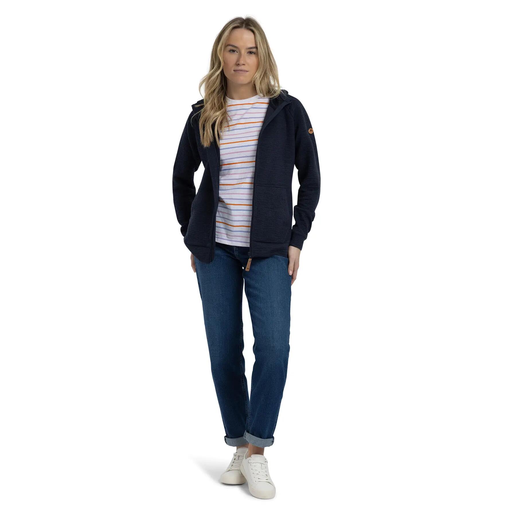 Trespass Lillie - Sweat à capuche décontracté pour Femme Marine 3/5