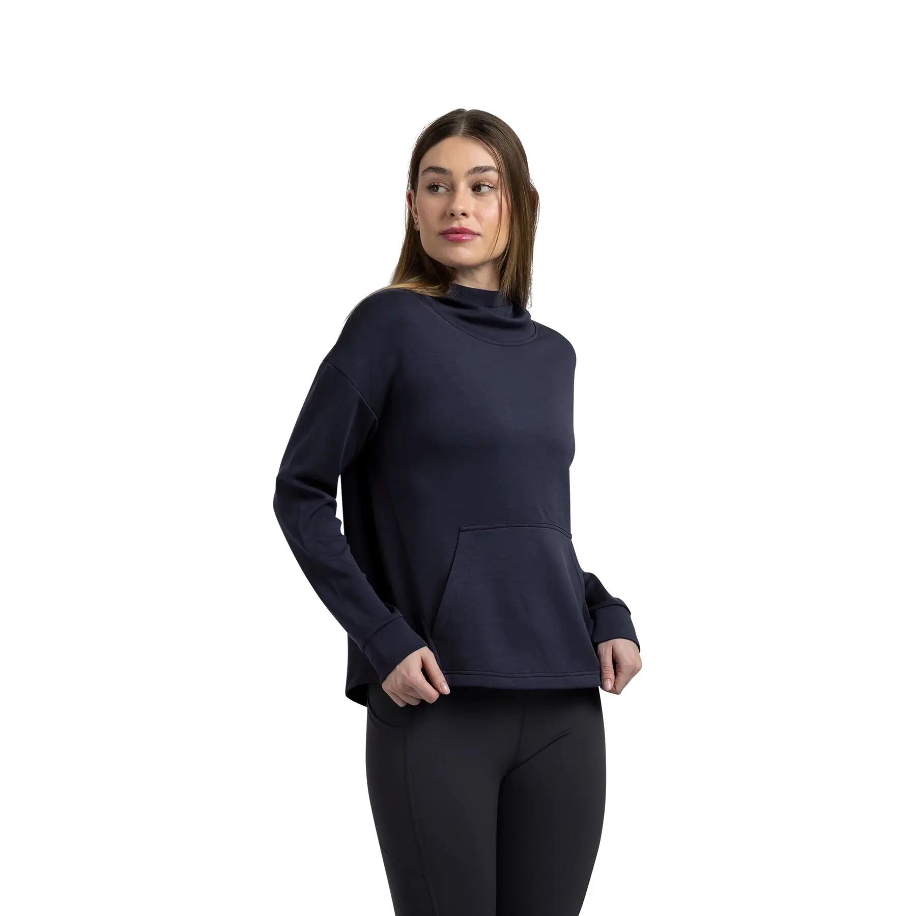 Trespass Grayling C – Active Hoodie für Damen, Marineblau 2/5