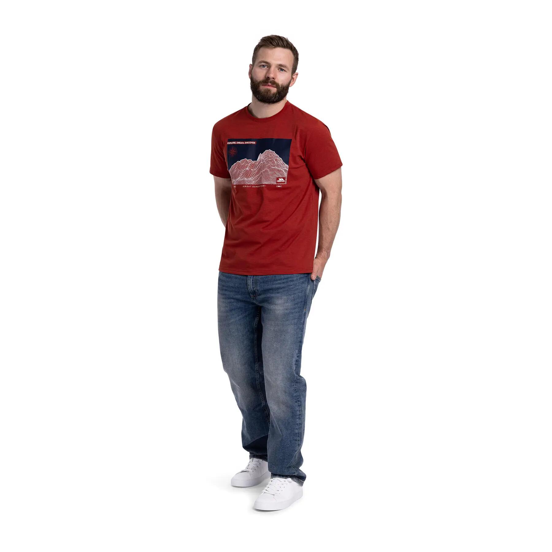 Trespass Sirgis – Herren Freizeit-T-Shirt Salsa 3/5