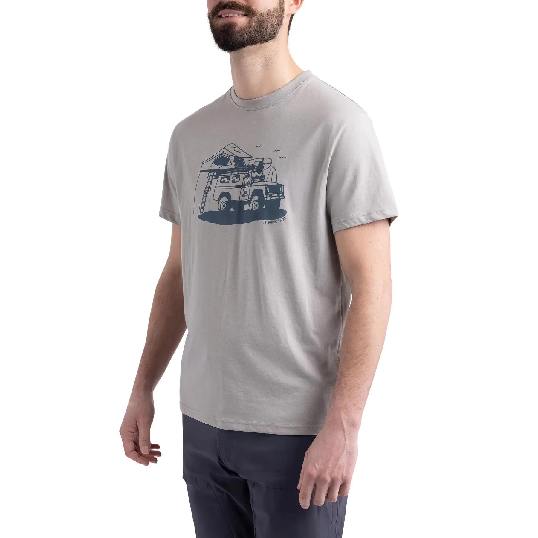Mens Short Sleeves Round Neck Quick Dry T-Shirt - Wonderer 4/4