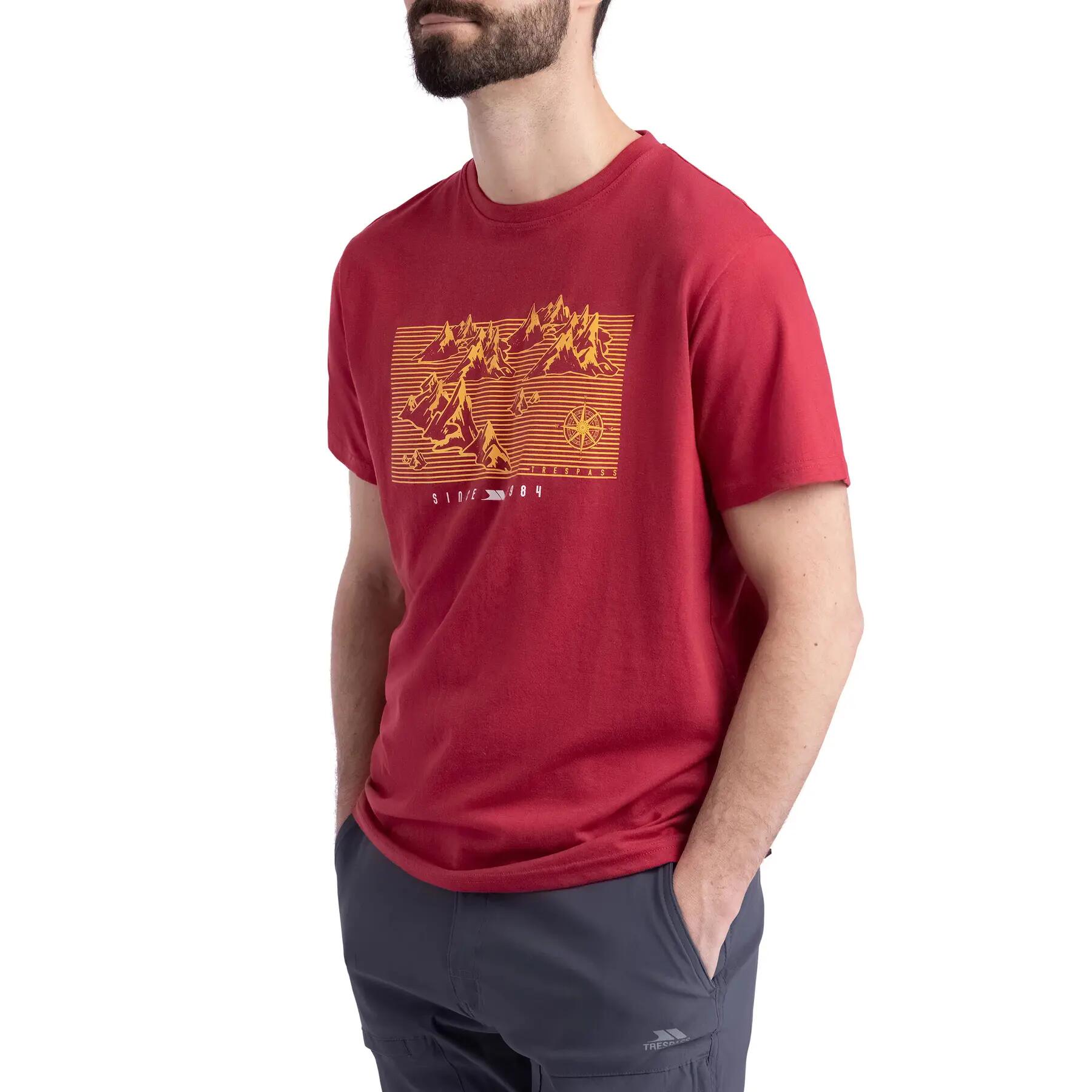 Mens Short Sleeves Round Neck Quick Dry T-Shirt - Manny 5/5