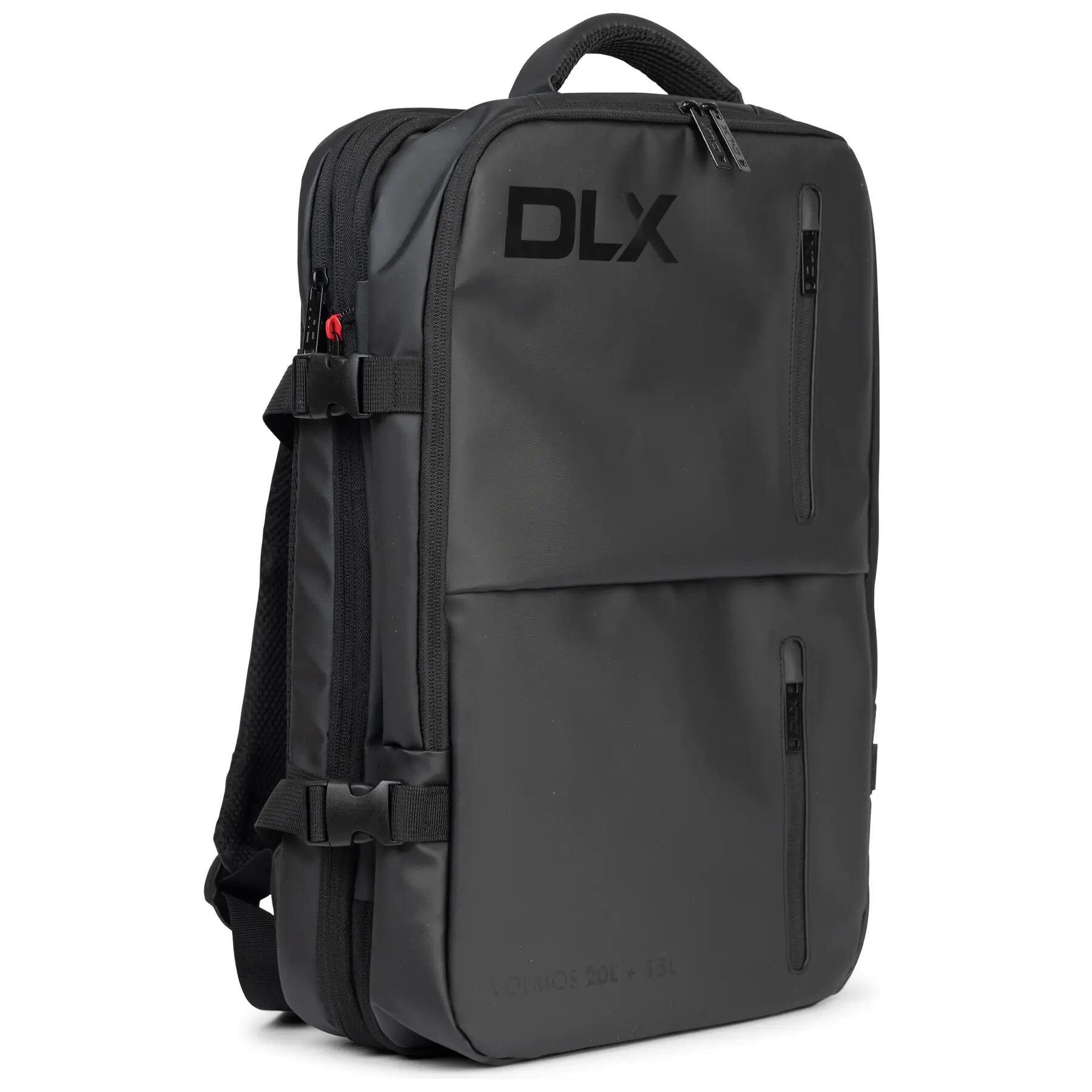 Dlx Volmos - Dlx Erweiterbarer Reiserucksack Schwarz 3/5