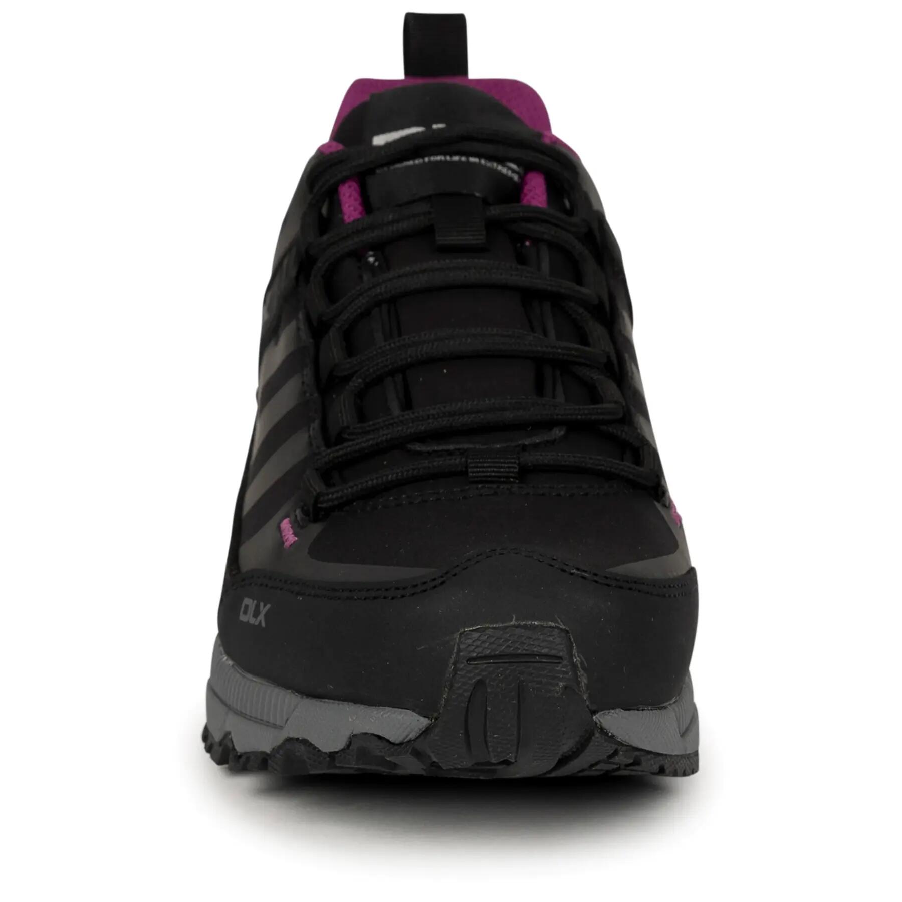Dlx Roisin Zapatilla impermeable de mujer, corte bajo, negra 5/5
