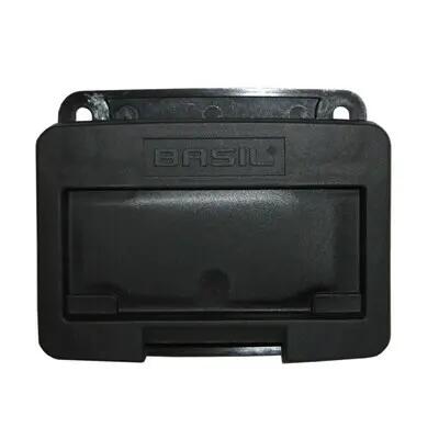 Basil KF - Adapterplatte - Schwarz für Lenkertaschen 4/5