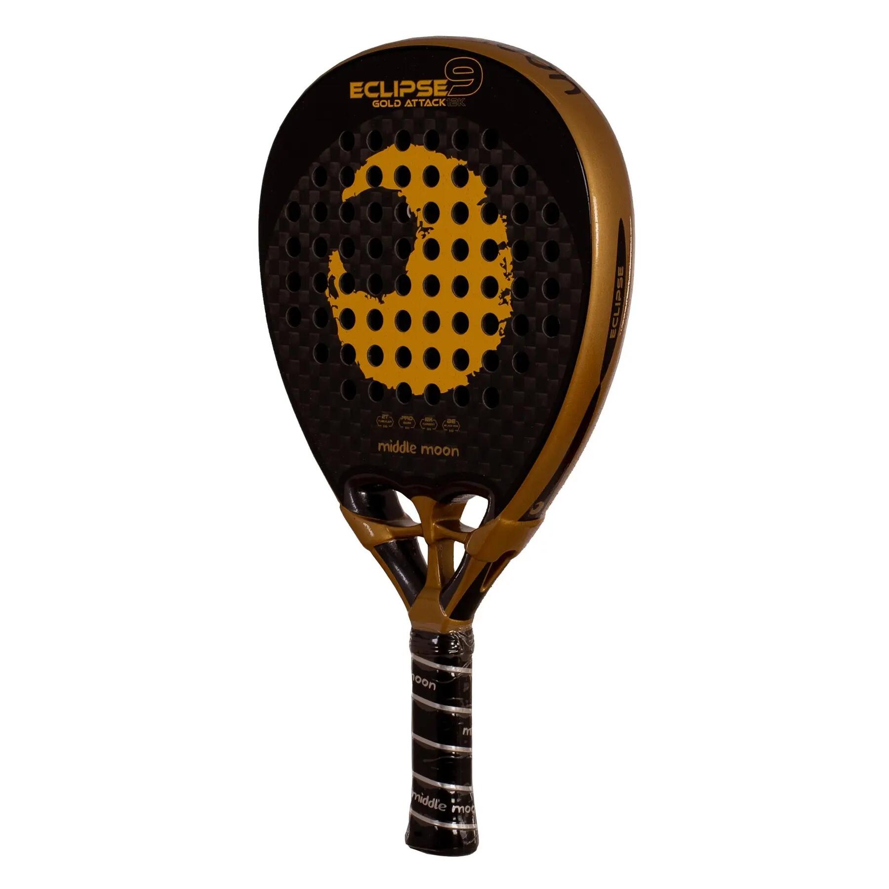 Middle Moon Eclipse 9 Gold Attack 12k Padelschläger 2/4