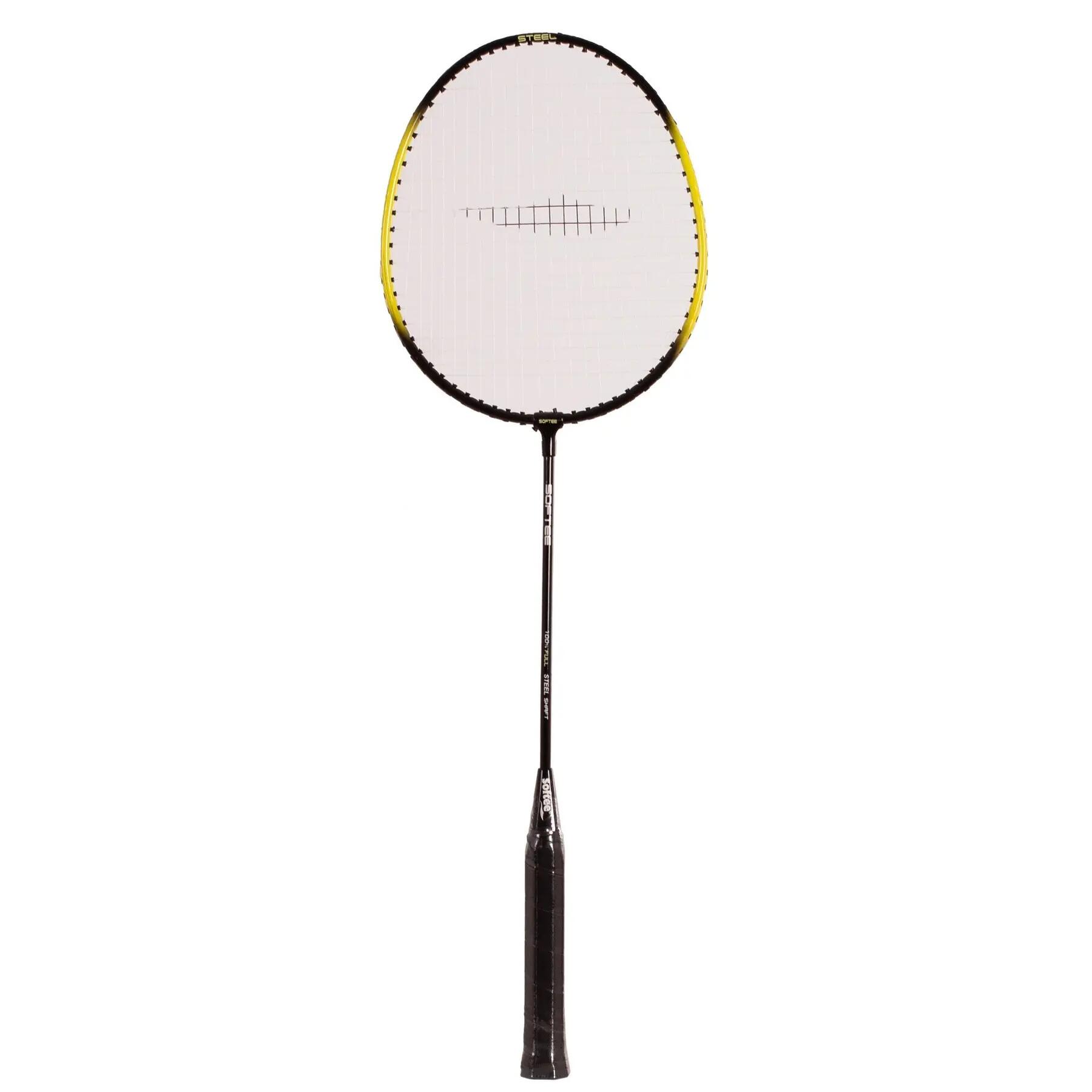 Badminton-Trainingsset 4 Schläger 65 cm mit Netz und Tasche 2/4