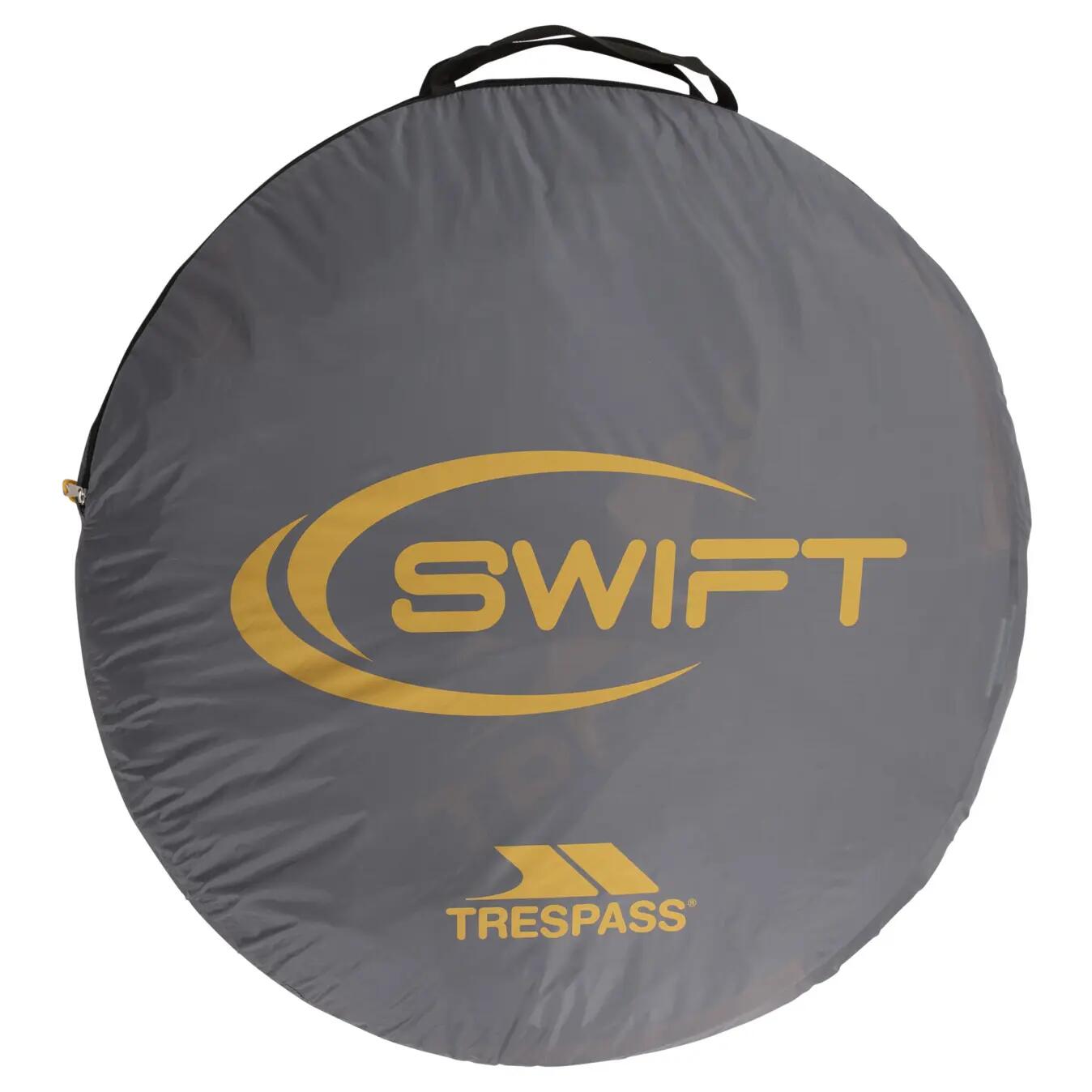 Trespass Swift 2-patroon - Pop-uptent met patroon, stormgrijze print 4/5