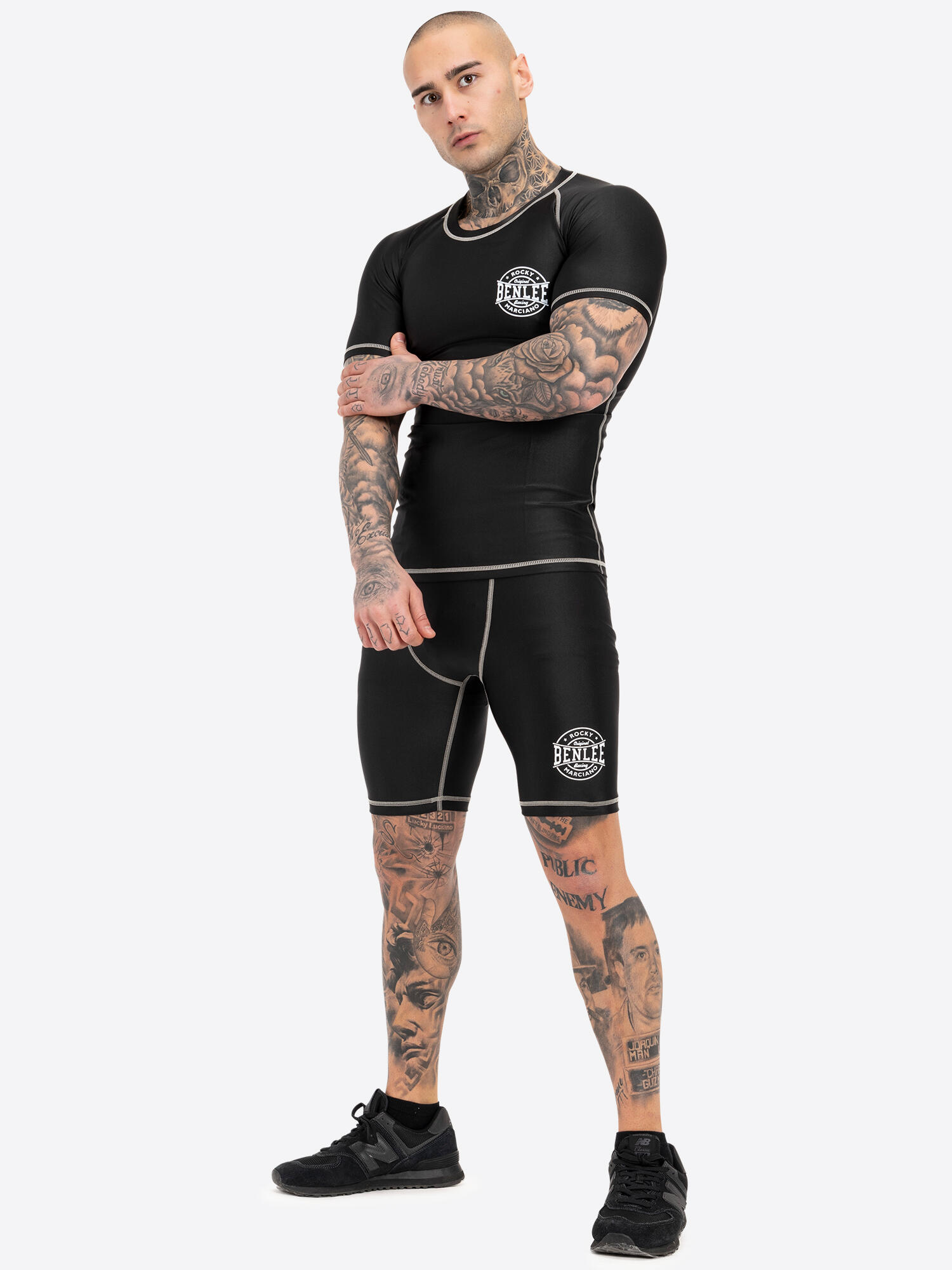 BENLEE Herren Funktionsshorts schmale Passform BOSSBURN 3/5