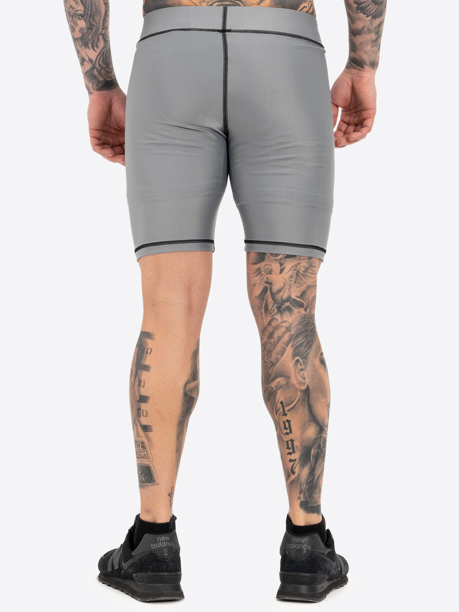 BENLEE Functionele herenshort slim fit BOSSBURN 4/5