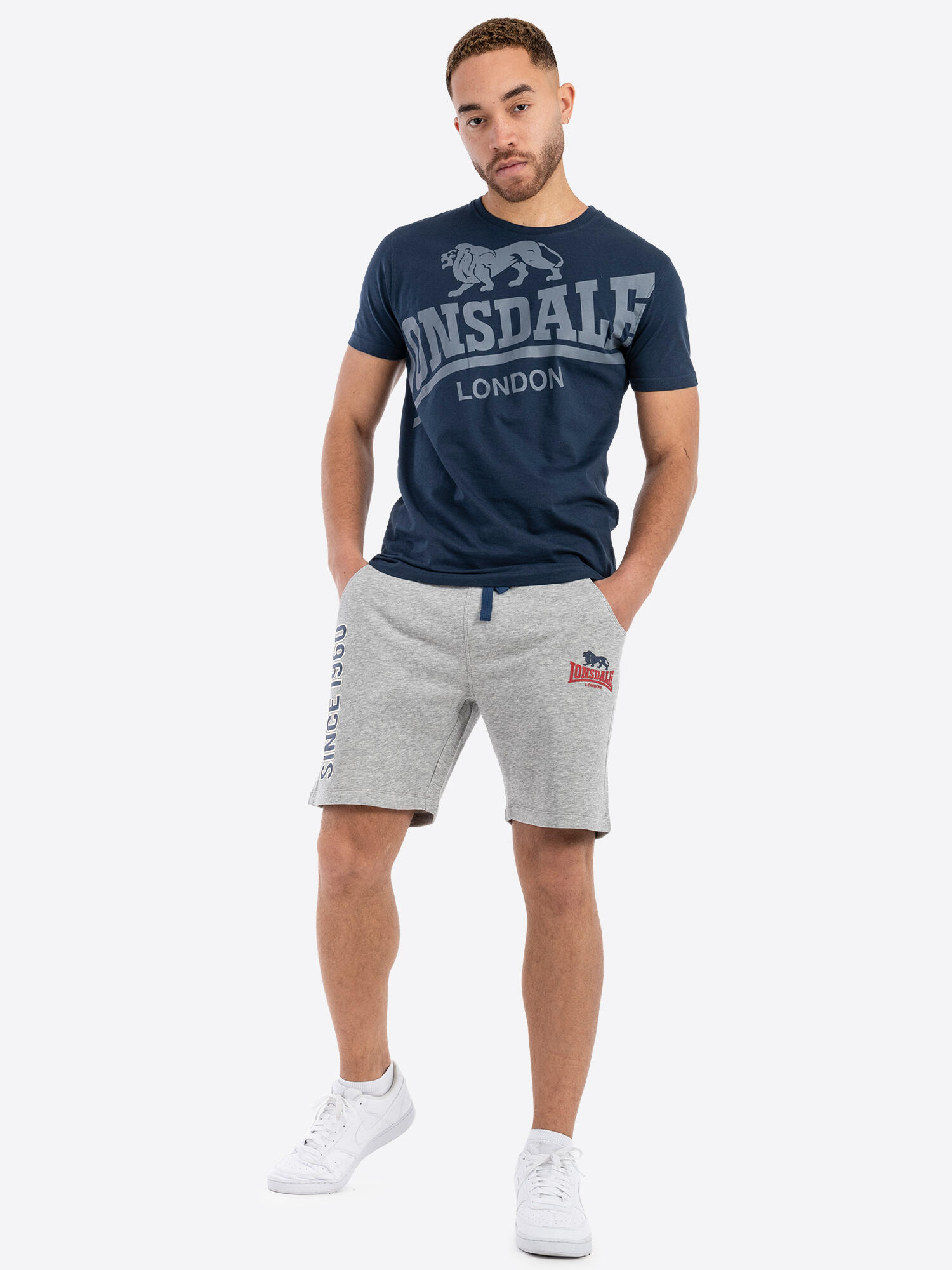 LONSDALE Herenshort regular fit SKAILL 3/5