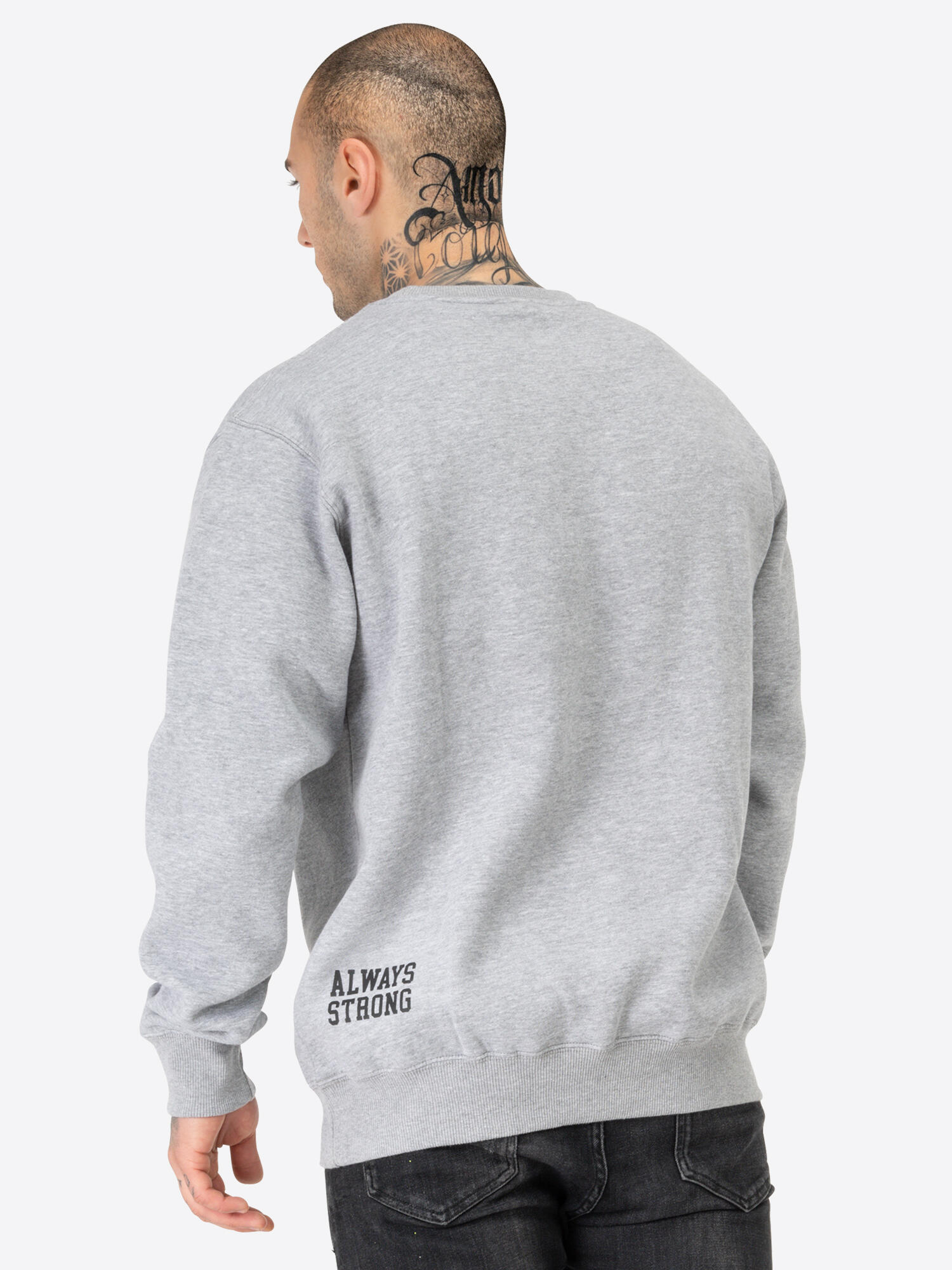 BENLEE Heren sweatshirt met ronde hals regular fit RINSTON 4/5