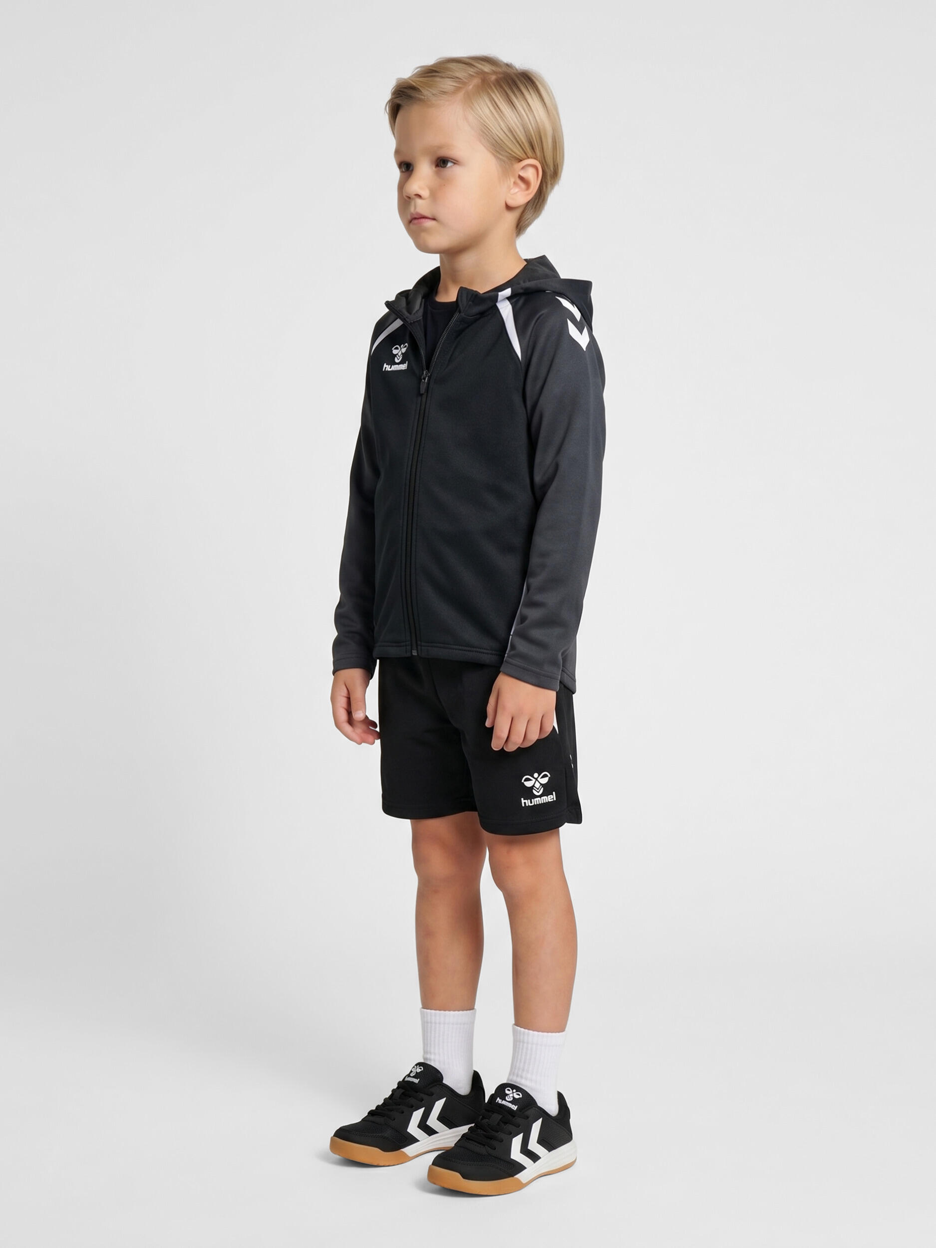 Kids' zip-up hooded tracksuit jacket Hummel Lead 2.0 2/7