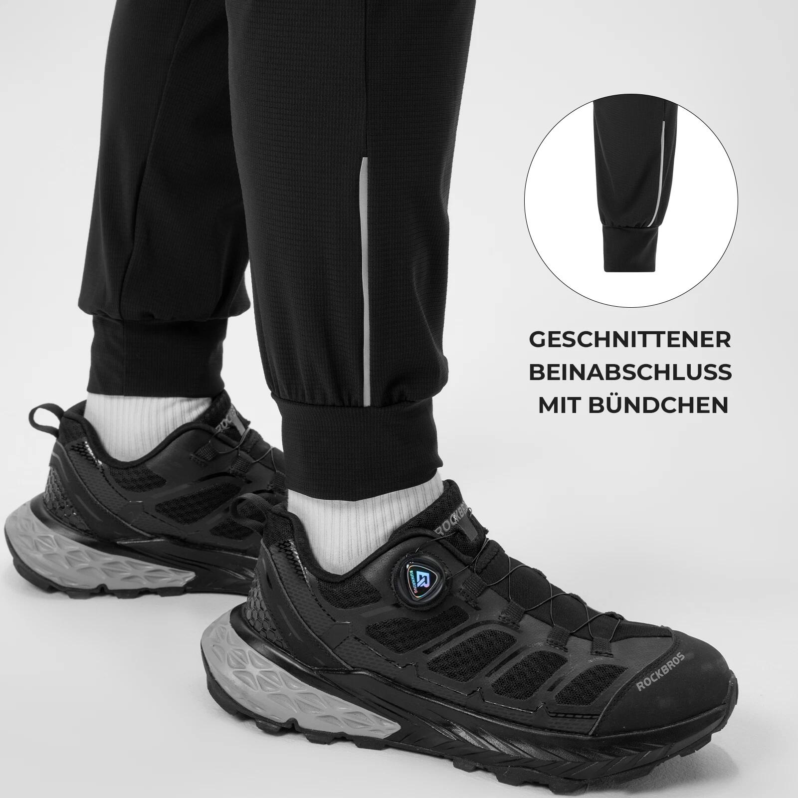ROCKBROS Herren Lange Fahrradhose, leicht & schnelltrocknend 5/7
