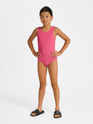 Maillot de bain 1 pièce plissé fille Hummel
